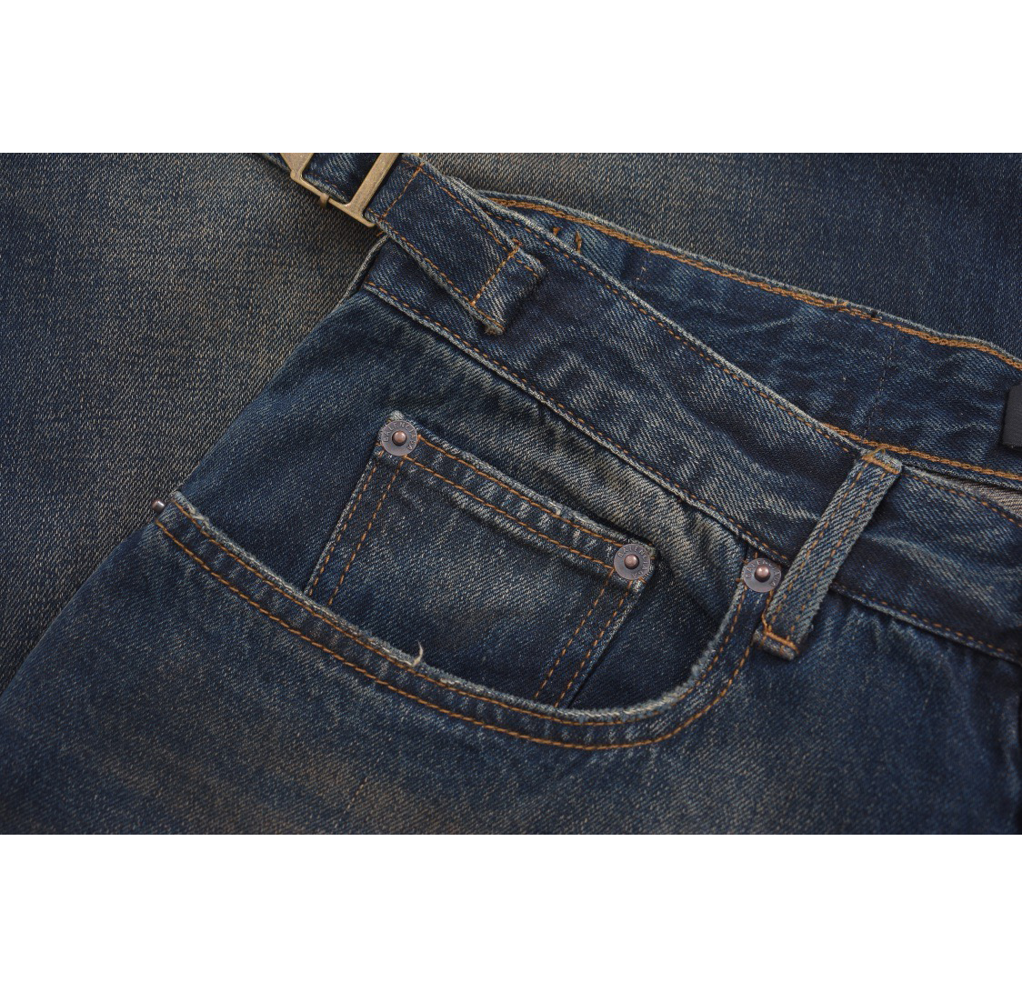 Men's Plus Size Pants 2024ss Unwashed Selvedge Mens Raw Denim Jeans High Quality Indigo Small Quantity Wholesale Price Japanese Style Cotton Japa