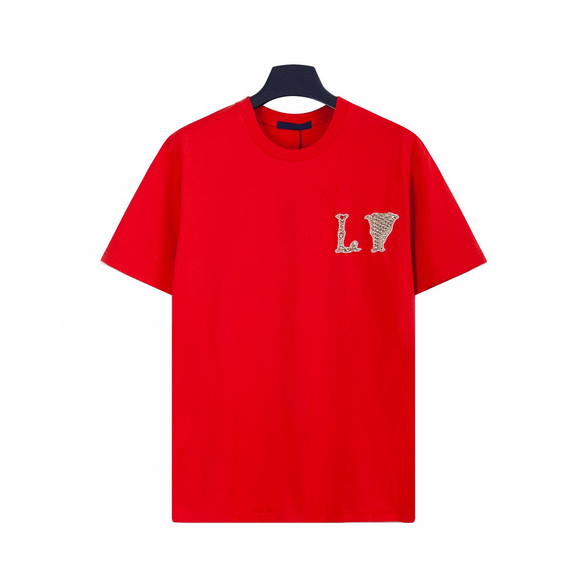 Men's Plus Tees & Polos Round neck embroidered and printed polar style summer wear with street pure cotton t shirts 3w2f