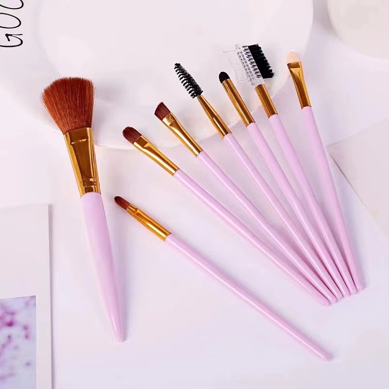 8 puff puff brushes with bubble shell puff straps