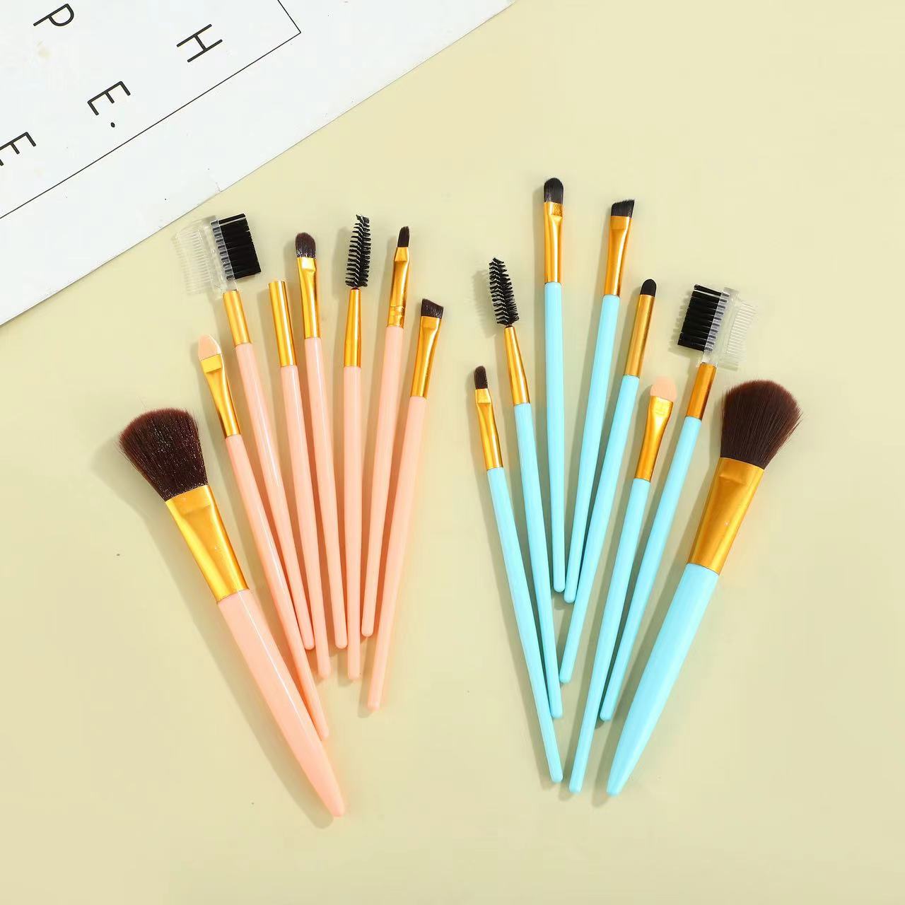 8 puff puff brushes with bubble shell puff straps