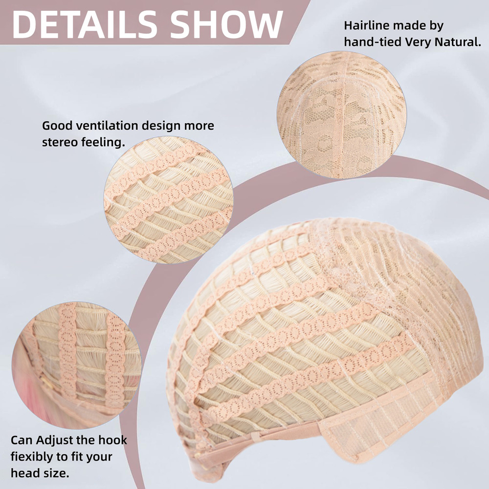 Synthetic Wigs Holiday Party Wig Girl BobWigs Short Straight Hair Full-mechanism Headgear