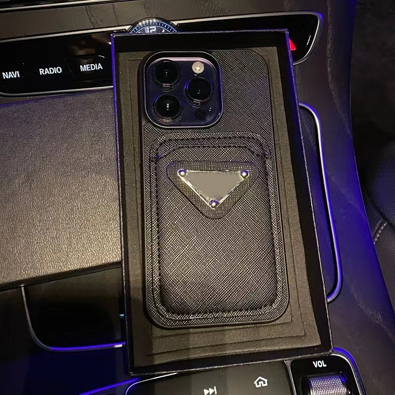 new designer phone for iphone 16 15 14 13 12 11 17pro 16plus 17 Air 17promax design leather mobile back shell samsung s23 s22 ultra s21 plus antifall 