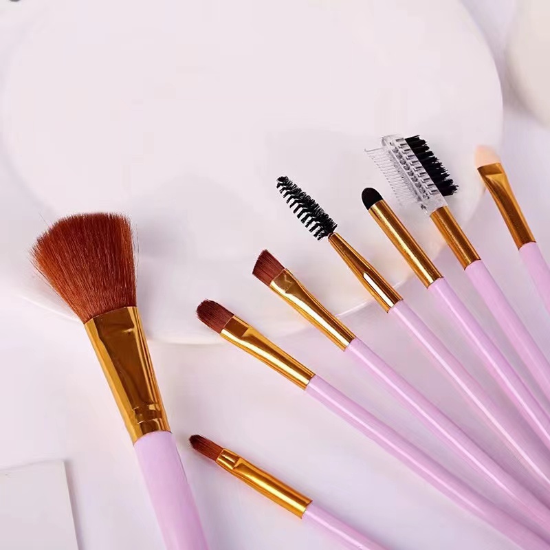 8 puff puff brushes with bubble shell puff straps