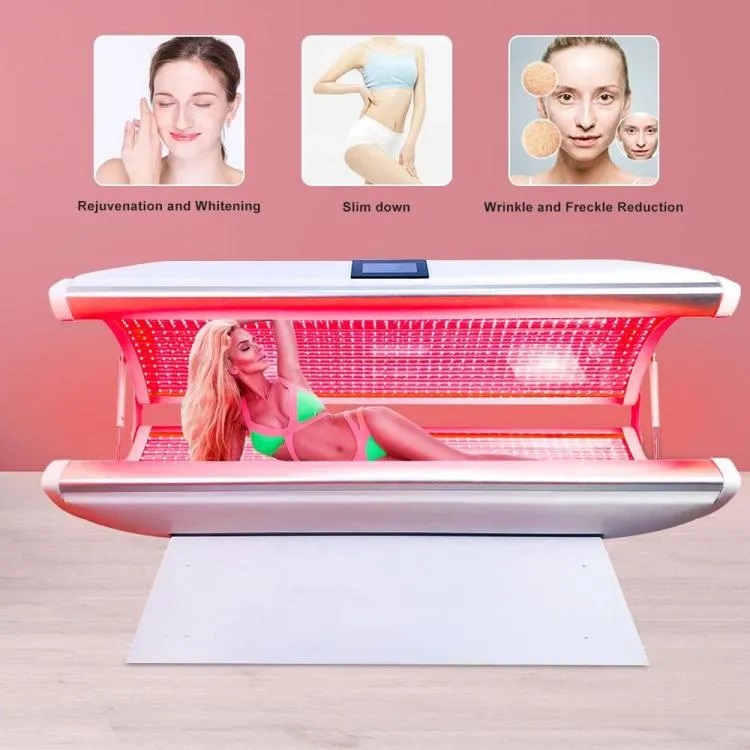 High Power PDT Photodynamic Collagen Wrinkles Cellulite Remove Beauty Machine Red Light Pain Relief Wound Heal Whitening Moisturizer Led Light Therapy