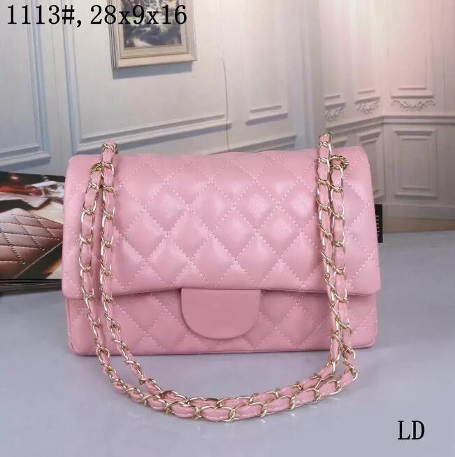10A Designer women's handbag Custom brand Toth Women's leather Gold chain crossbody bag Black white Pink bag Brand single shoulder crossbody bag