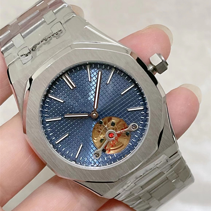 mens watch 2023 new mechanical 42mm Full dial Automatic Movement High quality top luxury brand stainless steel band fashion wholesale watch