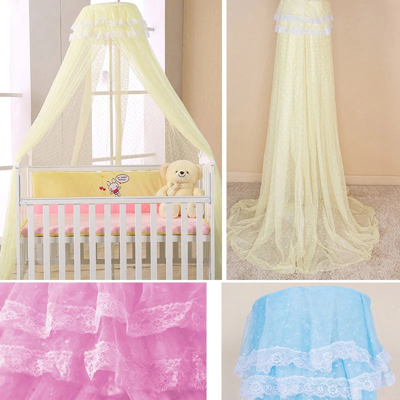 Baby Bedroom Curtain Nets Mosquito Net For Crib born Infants Bed Canopy Tent Portable Babi Kids Bedding Room Decor Netting 240311