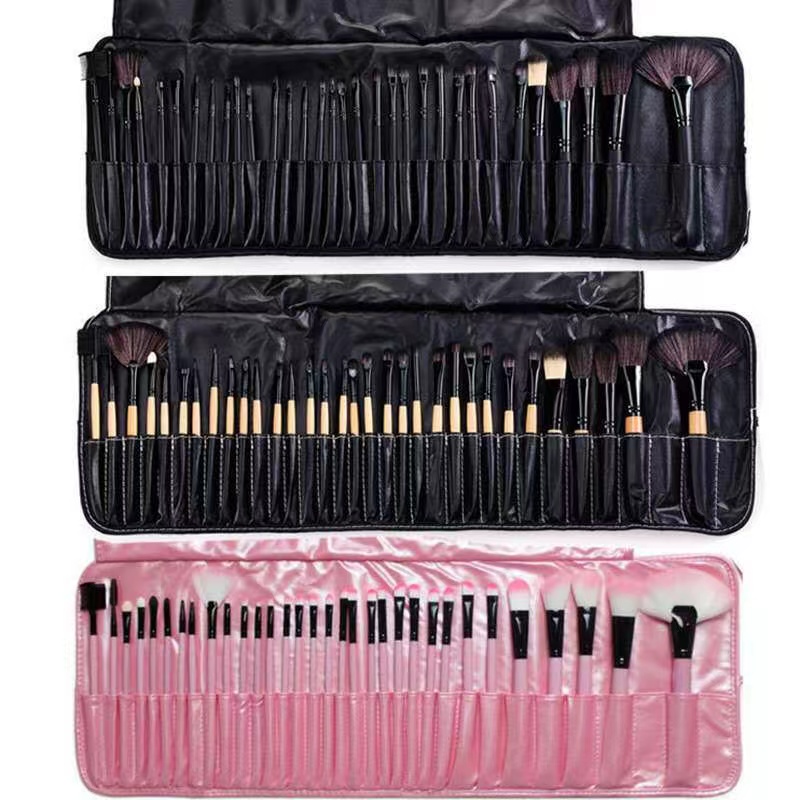 24 x makeup brush set makeup artist full set of eye shadow brush detail brush sponge brush eyebrow brush powder blusher brush highlight brush