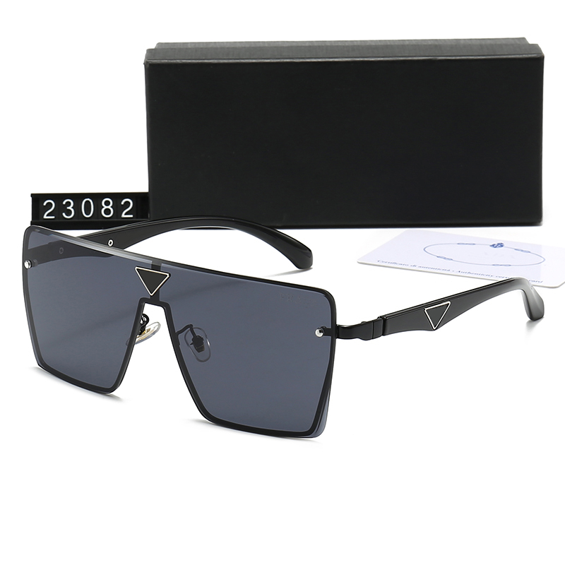 Designer Sunglass Big Frame Sunglasses for Women Men Luxury Glasses Peltate Sun Glass Goggle Eyeglasses Outdoor Beach UV400 Protection