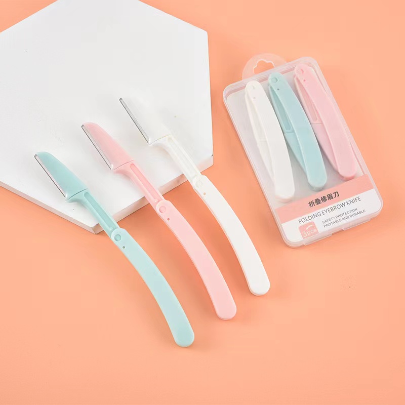 anti scratch set folding eyebrow trimmer