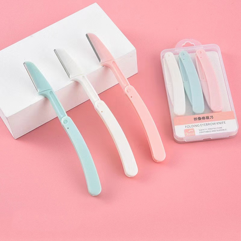 anti scratch set folding eyebrow trimmer
