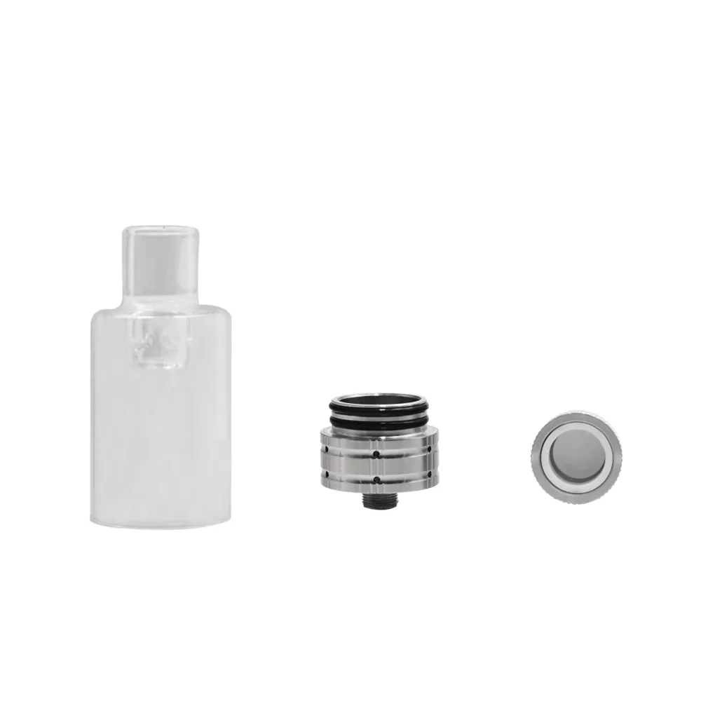 Longmada Mr Bald III A 510 Thread Starter Kit with Glass Attachment and Ceramic Heating Coil Bucket Chamber Element for Dry Herb Wax LL