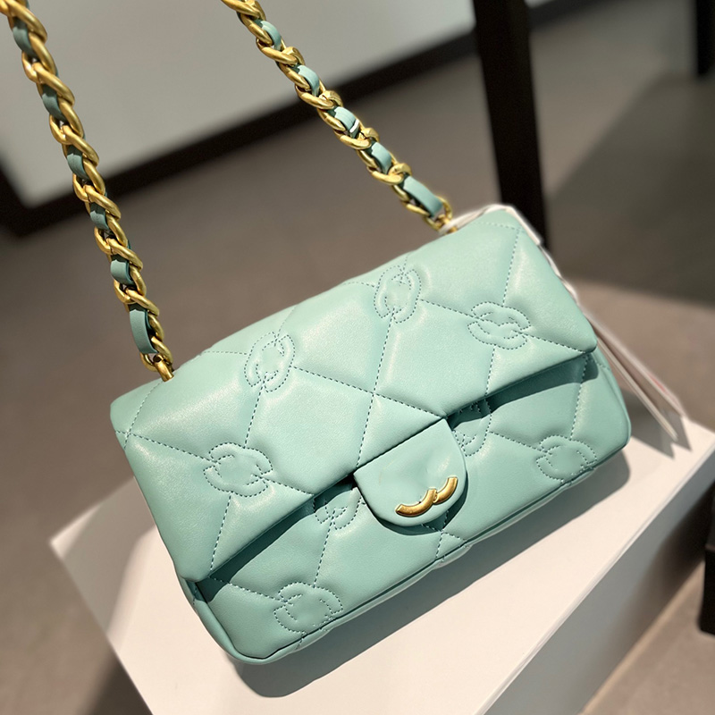 Designer Bag Ladies Designer Classic Single Flap Embroidery Badge Shoulder Bags Ghw Underarm Turn Lock Outdoor Sacoche Purse Large Capacity Pocket 5 Colors Handbag