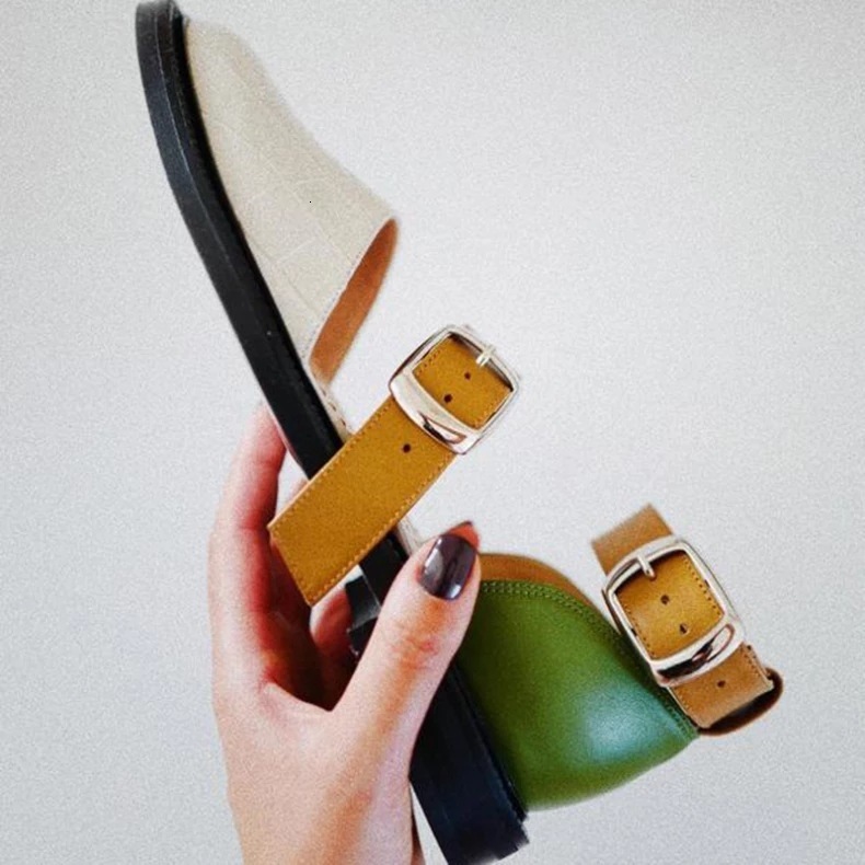 New Baotou flat sandals in summer 2019 womens shoes jgb2019n0003019 200620