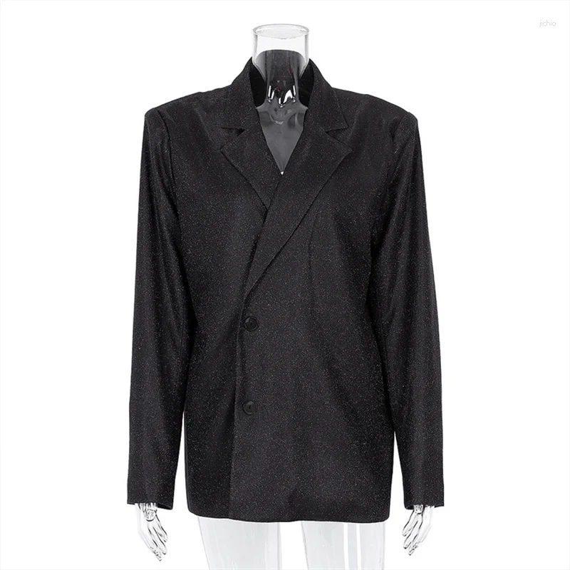 Womens Two Piece Pants European And American Instagram Style Camisole Vest Slim Fit Straight Leg High Waisted Sexy Sequin Jacket Suit