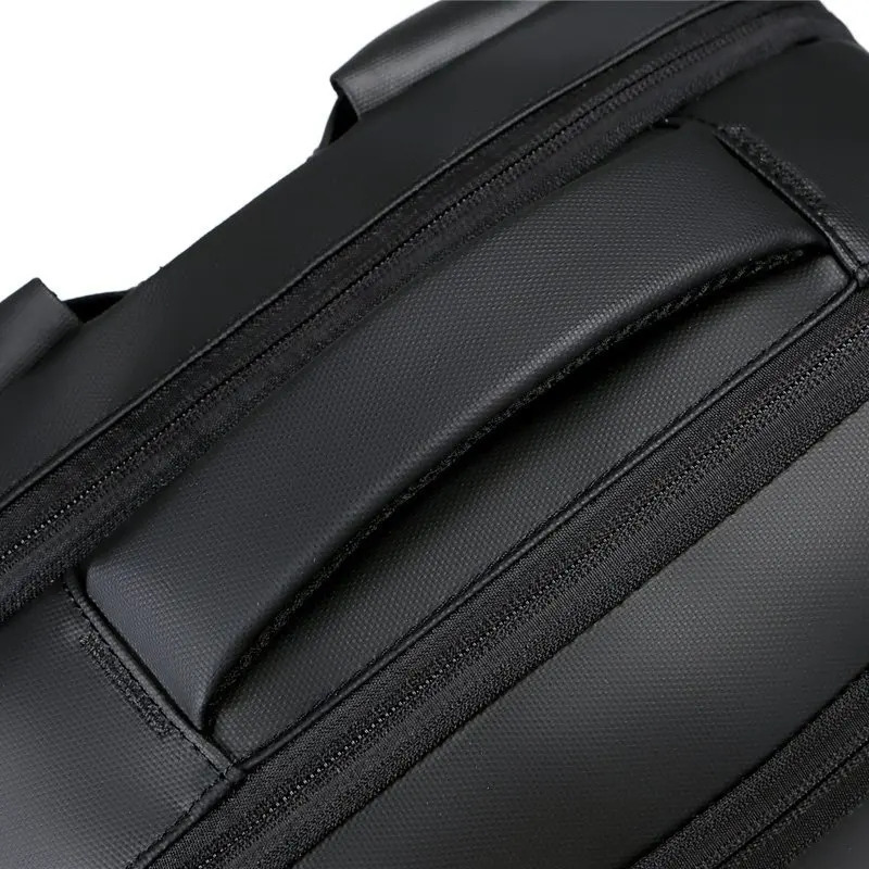 Backpack For Men Multifunctional Business Notebook USB Charging Waterproof Film Mens Backbag Casual Bag 240313