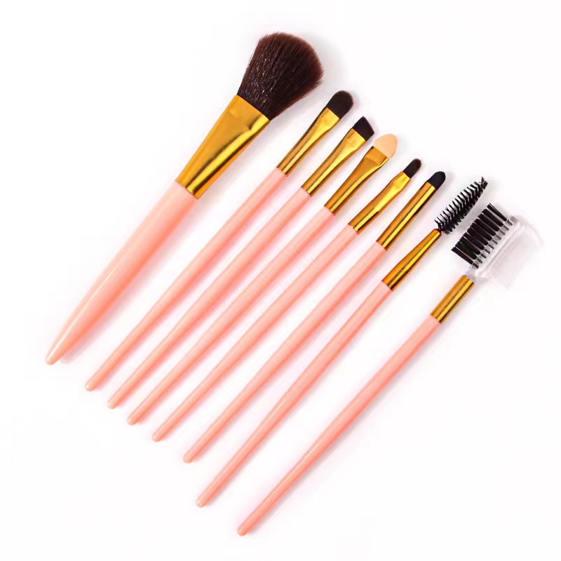 8 puff puff brushes with bubble shell puff straps