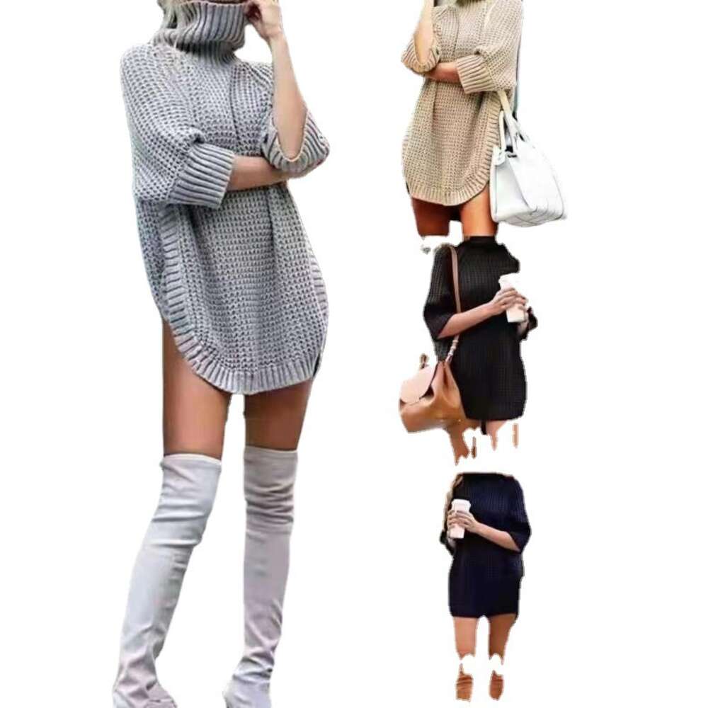 2024 Loose Bat Sleeves Knitted Sweater for Women's Purchase