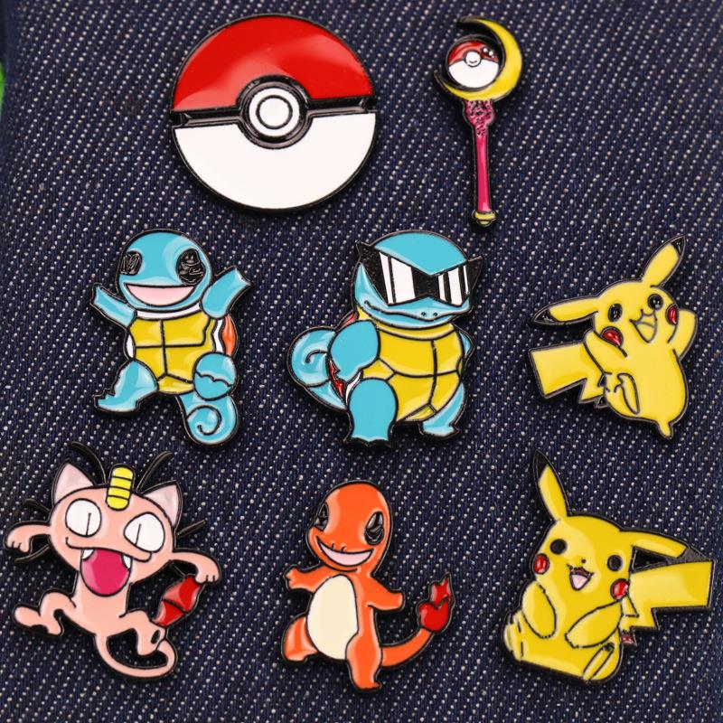 Funny Cartoon elf Elves Mash Up Hard Enamel Pin Kawaii Monster Warrior Brooch Accessories Anime Video Game Fans Jewelry Gift Cartoon accessory