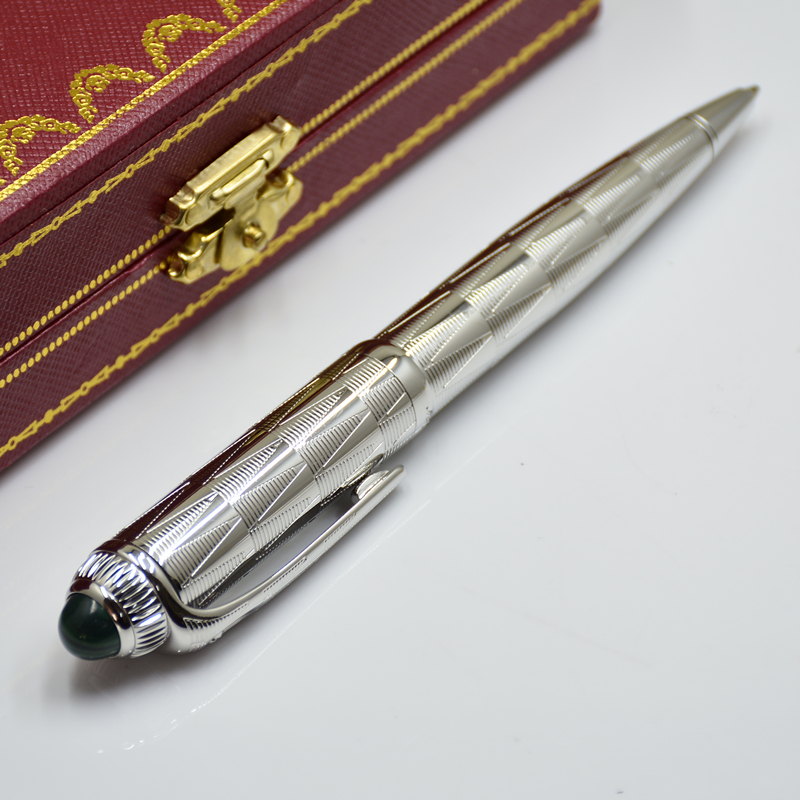 classic Silver CT Ballpoint pen business office stationery Supplies fashion refill pens for birthday gift