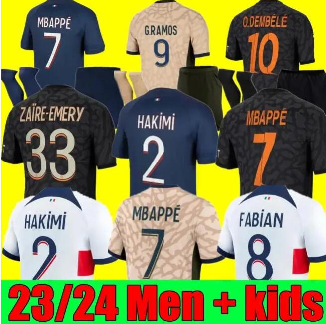 2024 new psgES MBAPPE Soccer Jersey Football jersey 2025 paris Maillots football shirt psgjersey men kids kit sets uniform enfants KANGIN O DEMBELE G.RAMOS KOLO S-4XL