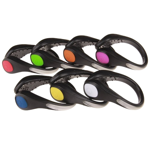 LED Luminous Shoe Clip Light Novelty Lighting Outdoor Running cycling Bicycle RGB Safety Night Lights Warn lamp Glowing zapato cic