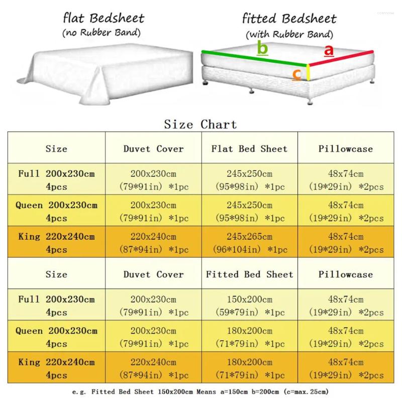 Bedding Sets Set 1200TC Egyptian Cotton Gold Royal Embroidery Duvet Cover Bed Sheets And Pillowcases Home Textiles