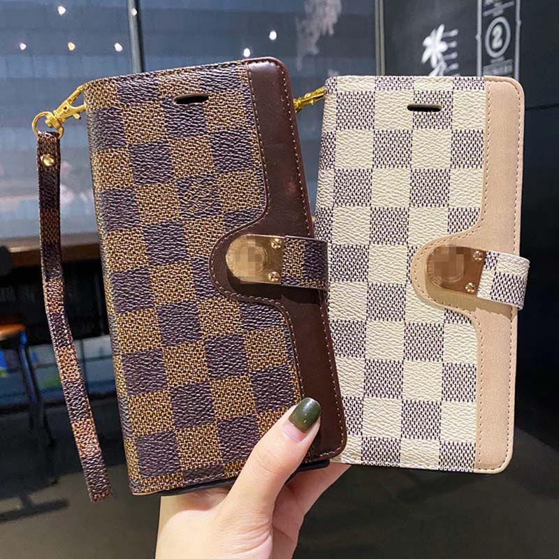 Designer Fashion Cellphone Leather Pouch Back Wallet Case for iPhone 16 15 Pro Max 13 12 11 14Pro Max 15 14Plus 13 Samsung Galaxy S24 Ultra S23 Plus s22 Shockproof Cover