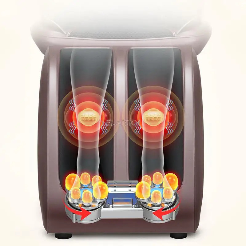 Electric Full Body Massage Chair Neck Back Waist Cushion Heating Vibrate Massaging Pad Seat Sofa Relaxation For 110220V 240309