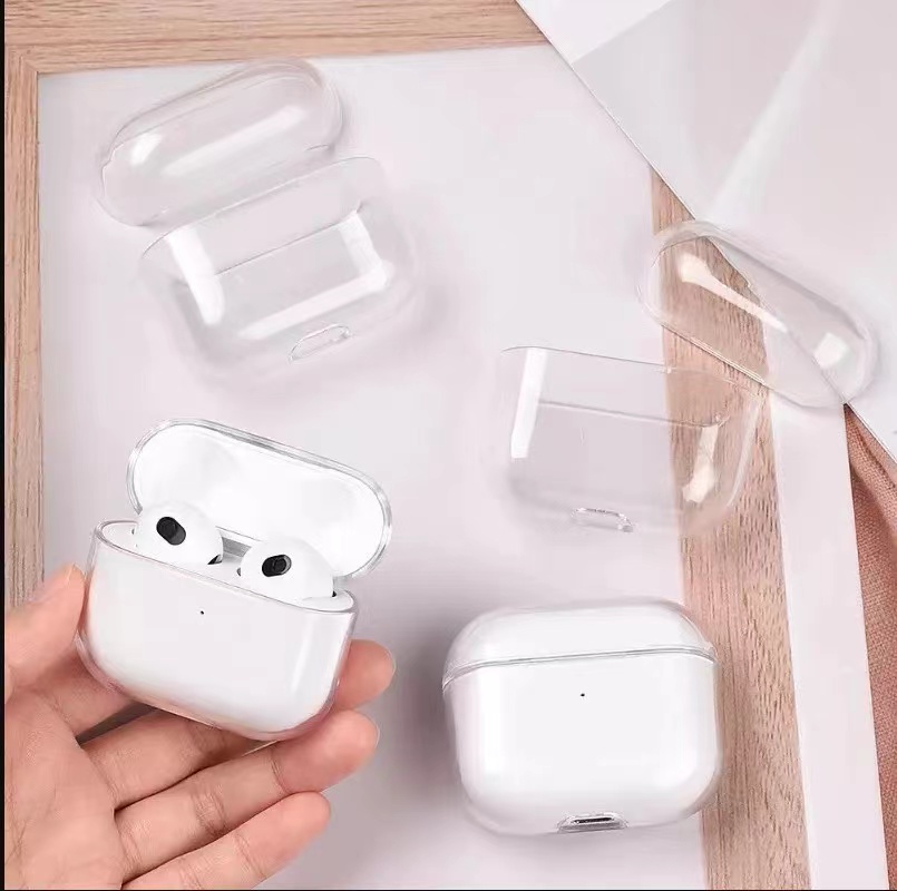 For Pro 2 3 4 headset Earphones Airpod Bluetooth Headphone Accessories Solid Silicone Cute Protective Apple Wireless Charging Box Case