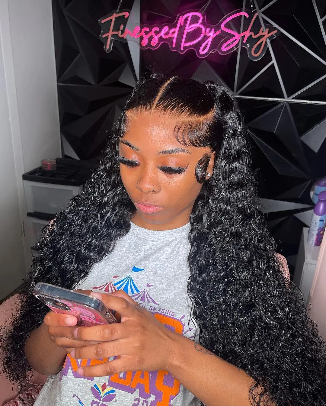 Free shipping 180density Glueless 13x4 Deep Wave Frontal 360 Hd Preplucked Bleached Knots Human Hair Wig Pre-Cut Curly Lace Closure for Women Ready To