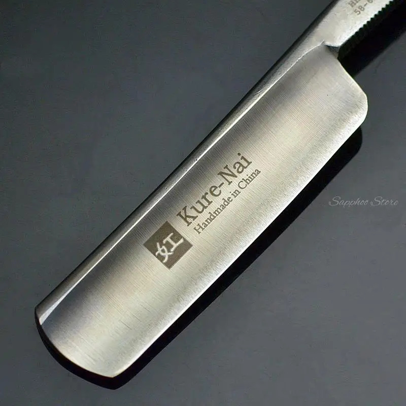 S45C Carbon Steel Straight Razor Barber Shop Sandalwood Handle Razors For Male Shaving Knife mens Safety Shaver Razors G1120 240314