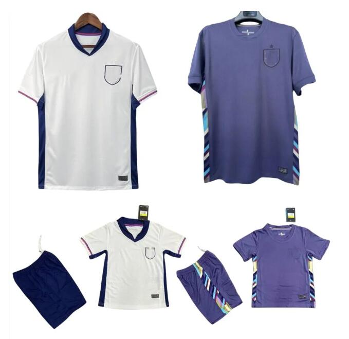 2024 Englands BELLINGHAM Soccer Jerseys 150 Years 23 24 25 National Team TOONE ootball Shirt WHITE BRIGHT KANE STERLING RASHFORD SANCHO GREALISH Men Kids England