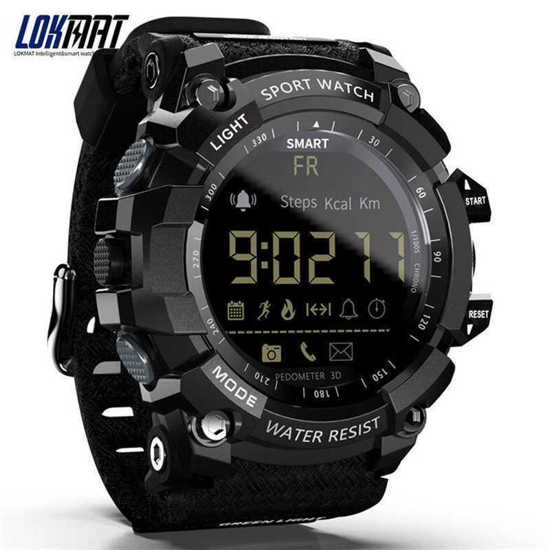 Other Electronics Lokmat mk16 smart watch Bluetooth information push reminder function IP68 smart Watch J240320