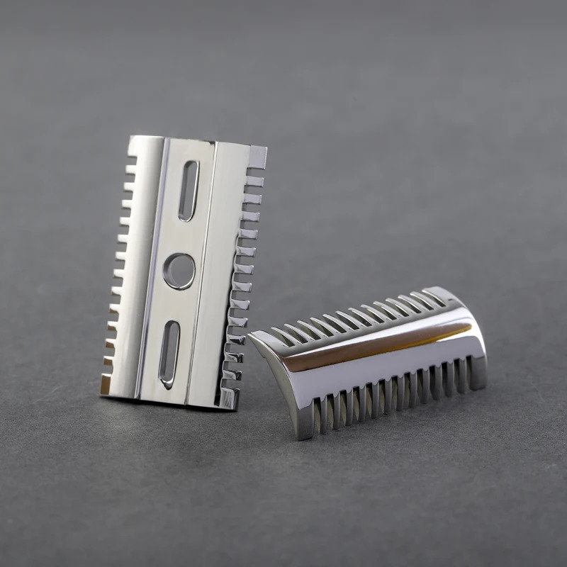 Yaqi 316 Stainless Steel Polished Mellon Safety Razor Head 240314