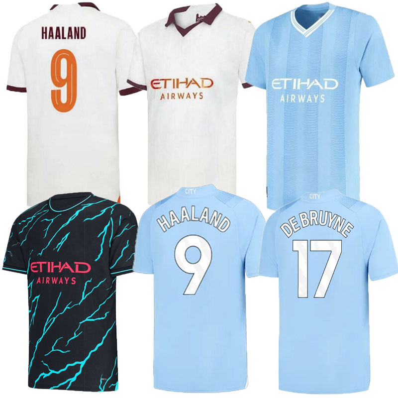 NEW Soccer Jerseys HAALAND 2023 24 25 DE BRUYNE PHILLIPS MANS CITIES GREALISH FERRAN MAHREZ FODEN BERNARDO JOAO CANCELO Z RODRIGO Football jersey