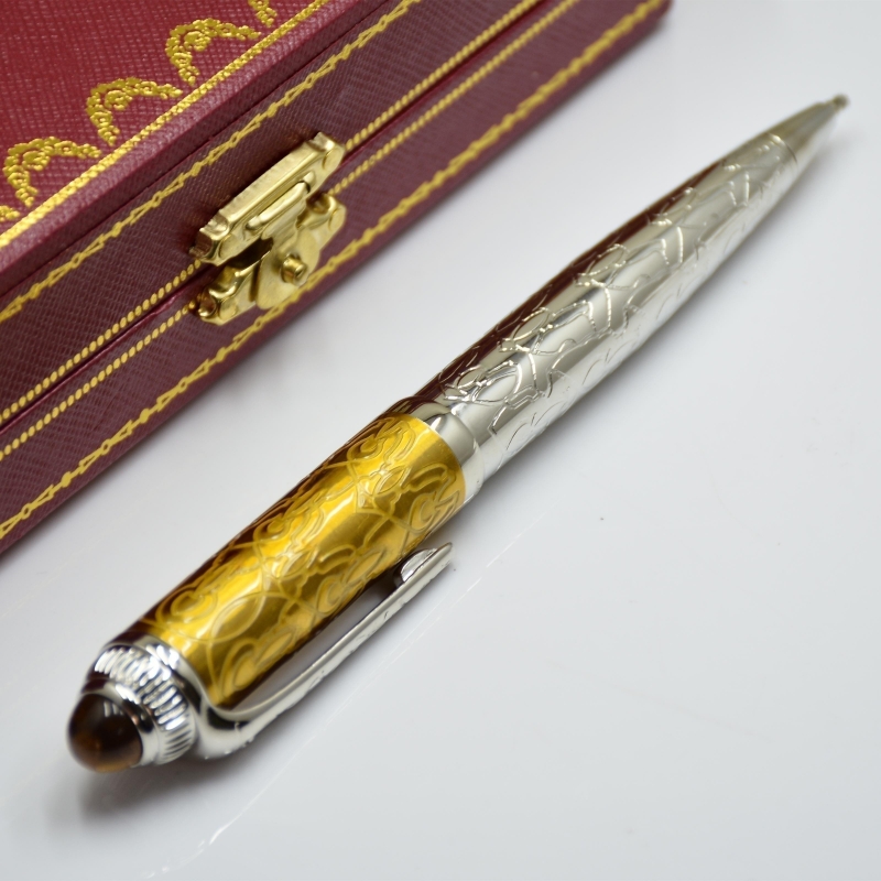 classic Silver CT Ballpoint pen business office stationery Supplies fashion refill pens for birthday gift