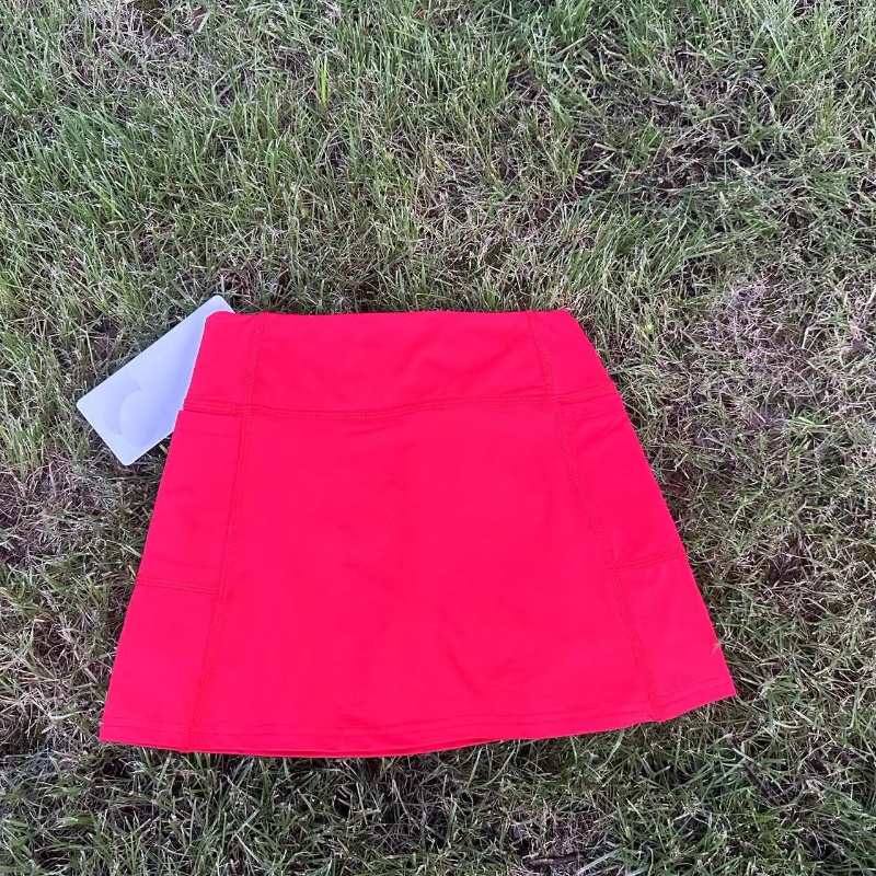 Uu-1235 Kids And Adult Tennis Skirt Girls Gym Clothes Sports Female Running Fiess Dance Yoga Skirts High Quality