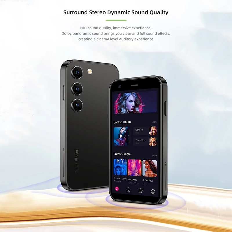 SOYES XS16 Mini 4G LTE mini Smartphone 3GB RAM 64GB ROM Android10.0 3" Display 5MP Camera Dual SIM With Play Store WhatsAPP