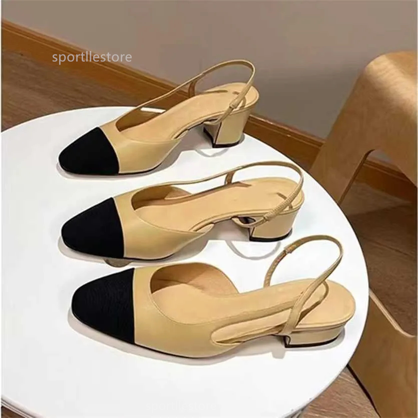 chan c Ballet Flats Classic Designer Dress shoes Spring and Autumn 100% cowhide ance shoes fashion women black Flat boat shoe sandal Lady leather