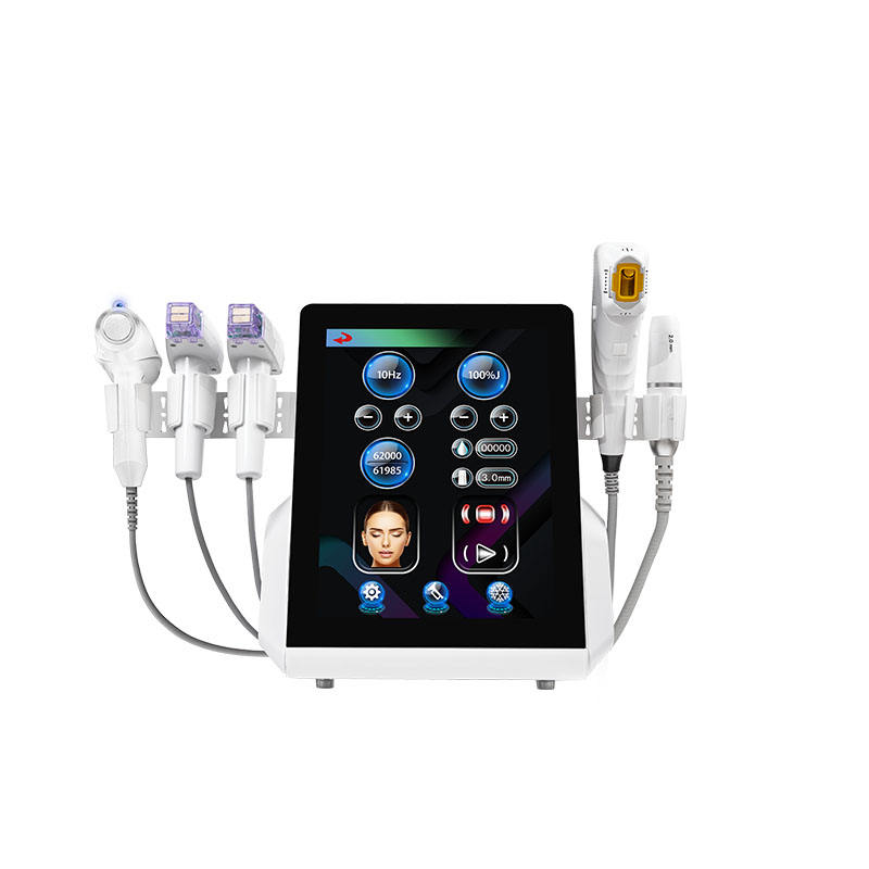 2024 Hifu Face Beauty Machine Face Lifting Skin Tightening Vertical 4 In 1 Hifu Latest Machine Skin Rejuvenation Face And Body