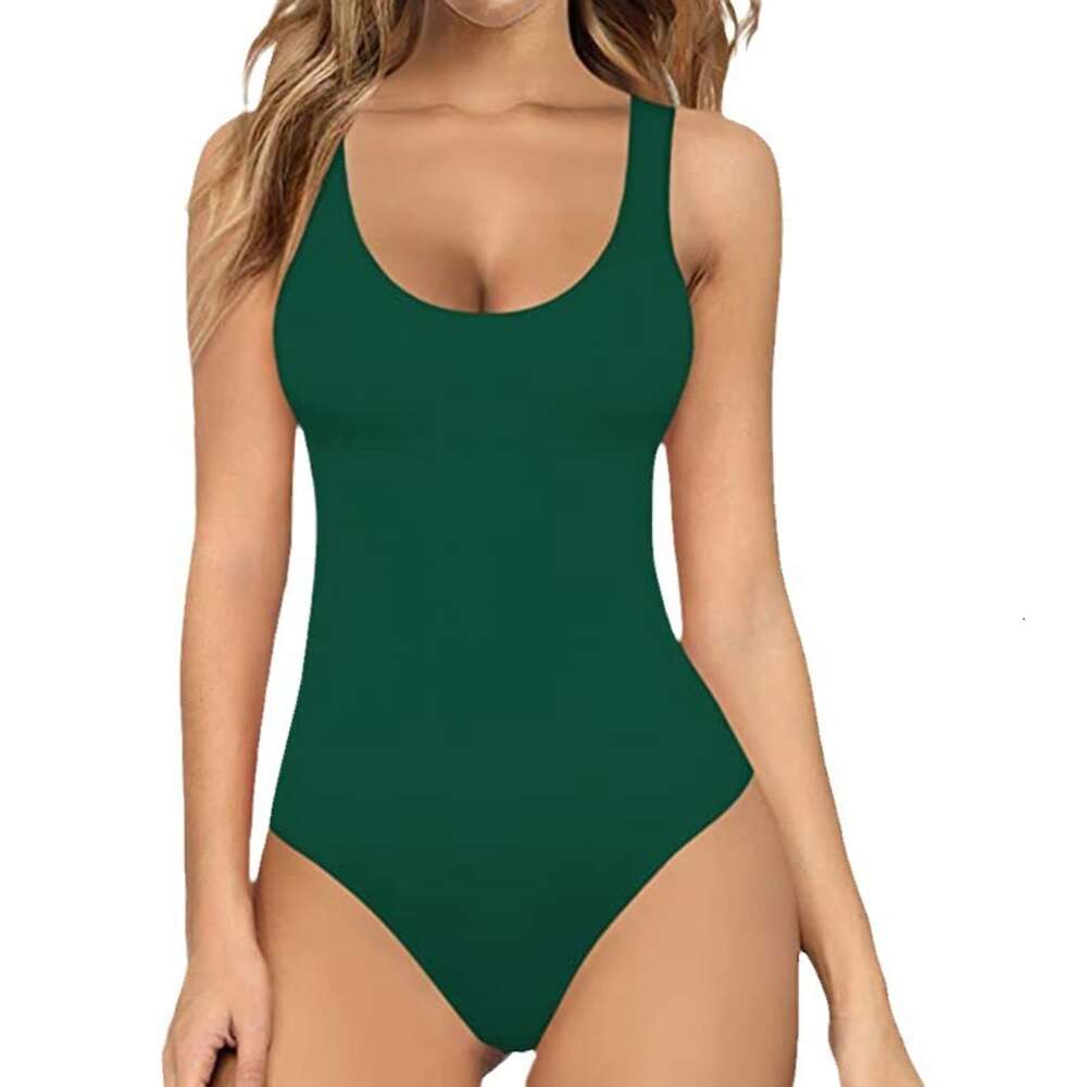 Women's Sexy Sleeveless Hot Selling Summer Slim Fit Tank Top Bodysuit Women