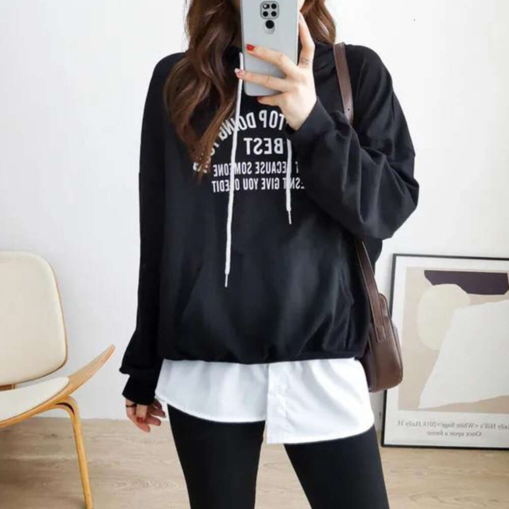 Small Fart Curtain Paired with Hoodie Base Artifact Fake Hem Autumn Inner Layering to Cover Buttocks and Thicken Skirt for Women's Fashion