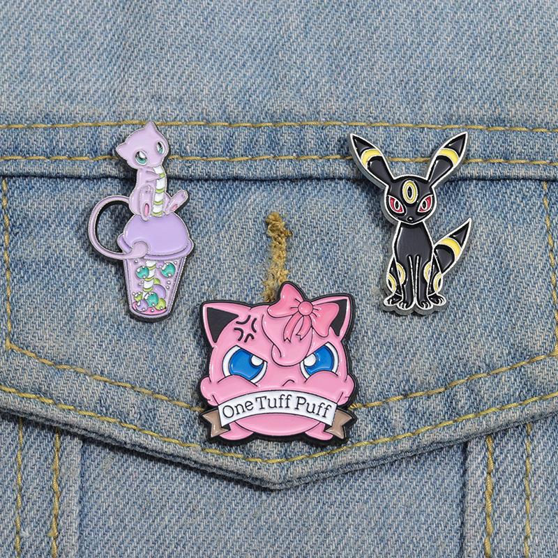game pink elf badge Cute Anime Movies Games Hard Enamel Pins Collect Cartoon Brooch Backpack Hat Bag Collar Lapel Badges
