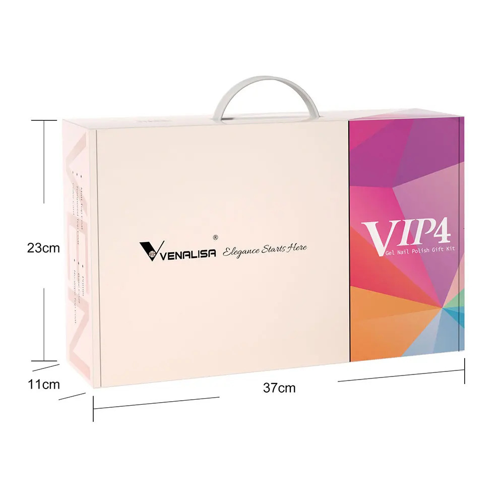 VENALISA VIP4 Kit Nail Gel Polish HEMA FREE Full Coverage 36/60 Color Gel Pigment Professional Nail Art Long-lasting Gel Varnish 240321