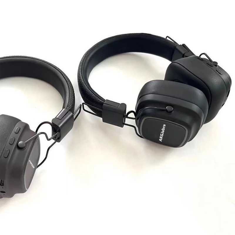 Cell Phone Earphones AKGJabra Major 4 wireless Bluetooth earphones with microphone noise cancellation stereo earphones sports and gaming earphones Q24