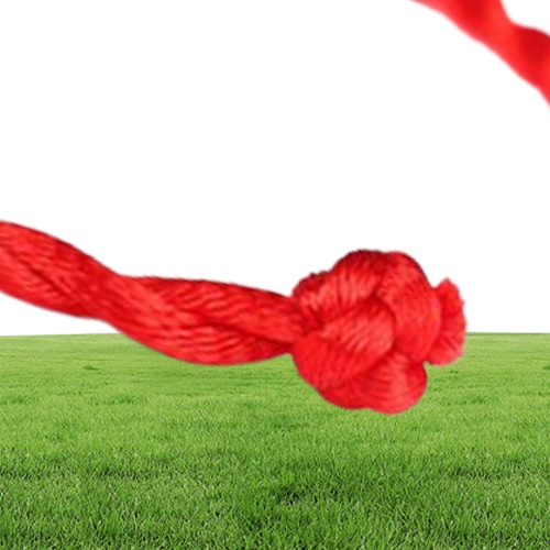 100PCSlot Fashion Red Thread String Bracelet Lucky Red Green Handmade Rope Bracelet for Women Men Jewelry Lover