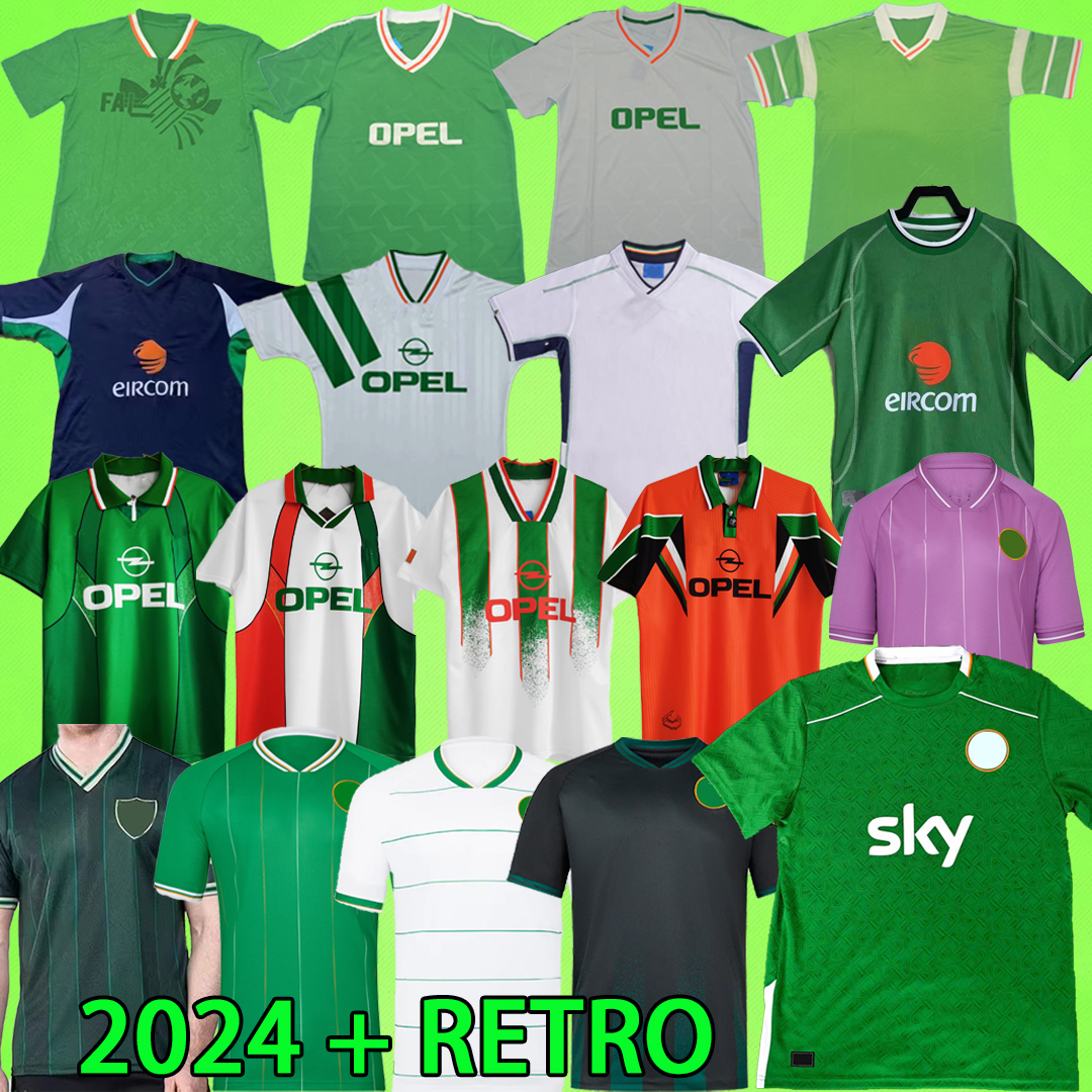2024 2026 Ireland Soccer Jerseys special edition DOHERTY DUFFY 22 24 26 retro Football shirt BRADY McCLEAN COYNE goalkeeper uniform 1988 1990 1992 1994 1996 1998 2002