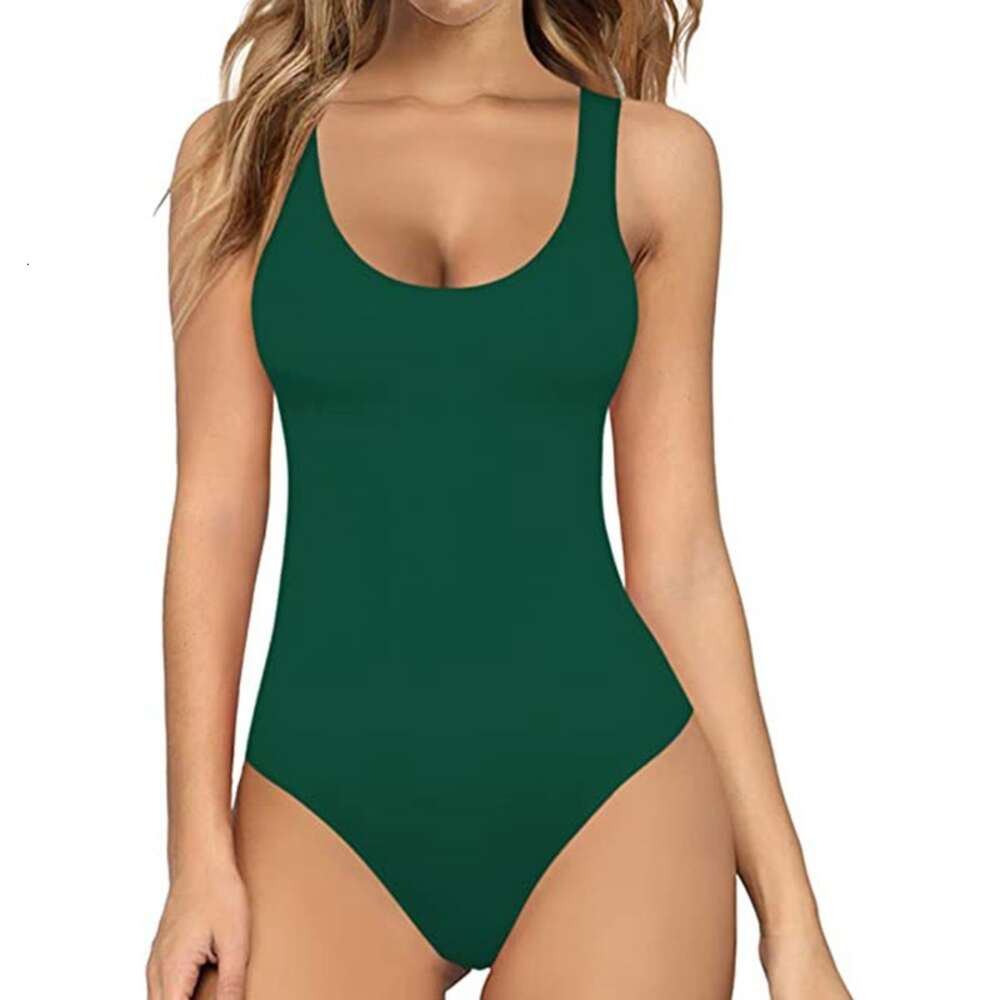 Women's Sexy Sleeveless Hot Selling Summer Slim Fit Tank Top Bodysuit Women