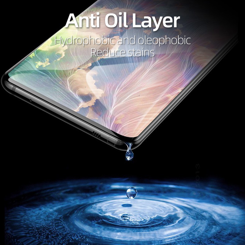 Curved Ceramic Soft Film Screen Protector For Samsung Galaxy S23 S24 Ultra S22 S21 S20 Note 20 10 Plus Explosion-proof Protective Films with install t